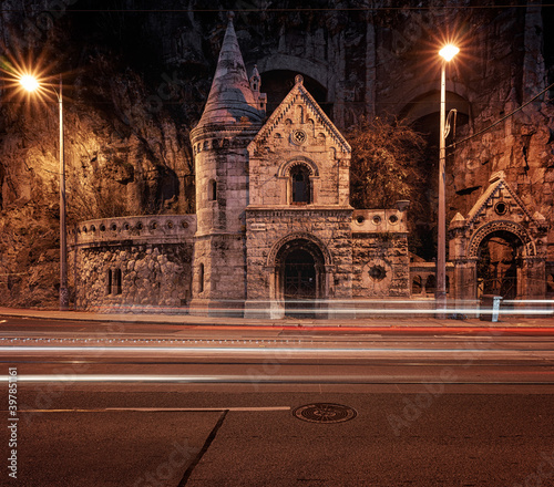 Entrance of the cave Church...