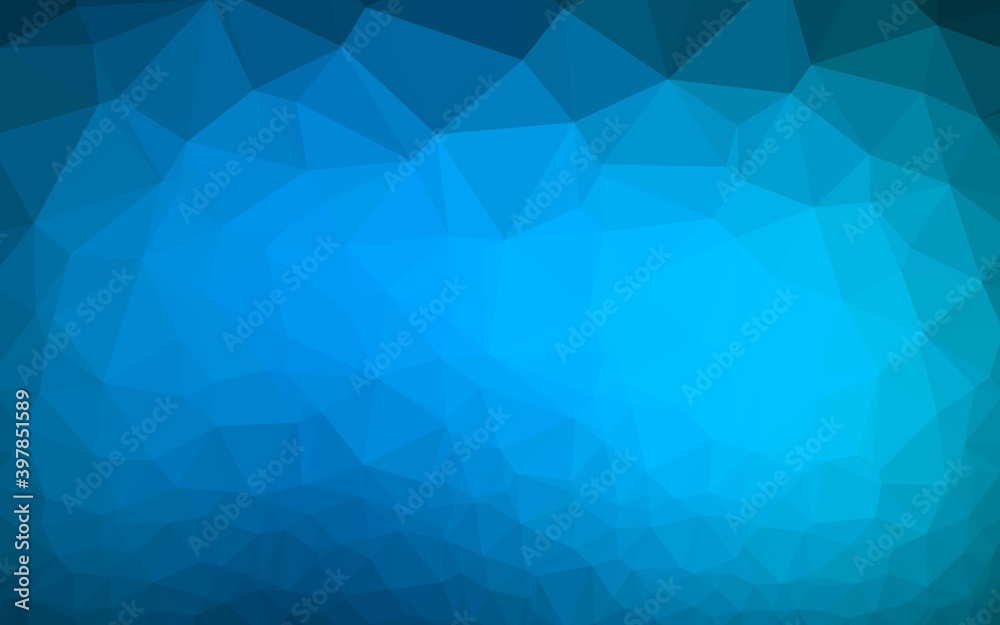 Light BLUE vector blurry triangle pattern. Light BLUE vector blurry triangle pattern.