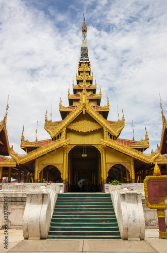 Mandalay Palace in Mandalay Myanmar Burma © Willi