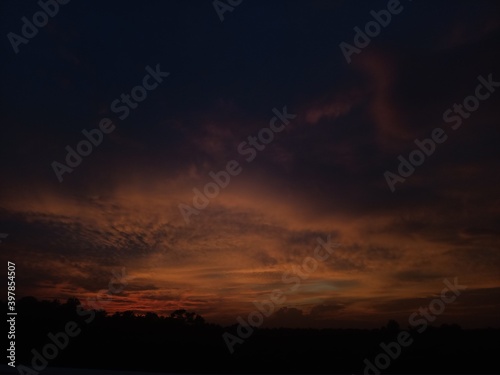 time lapse sunset