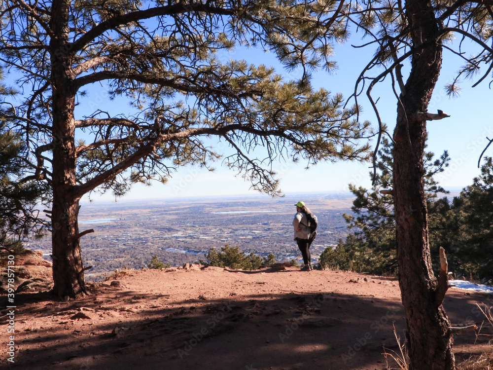 Obraz premium Mountain Hike Inspiration