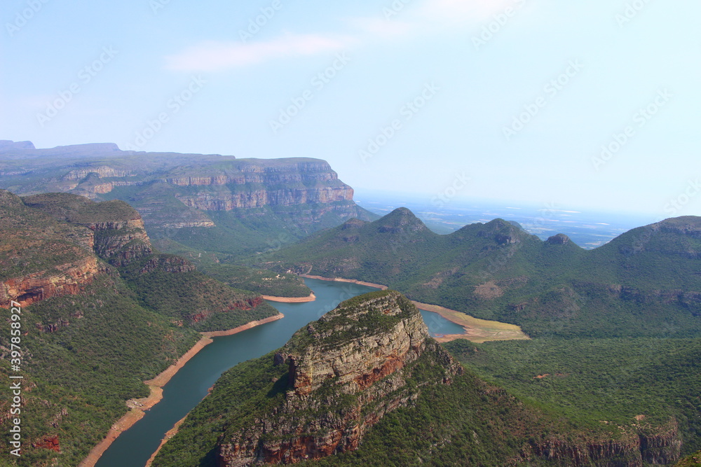 Obraz premium Blyde River Canyon, a amazing stop between Johannesburg and Kruger Park