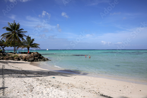 Fototapeta Naklejka Na Ścianę i Meble -  Traumhafter karibischer Strand (Tobago)