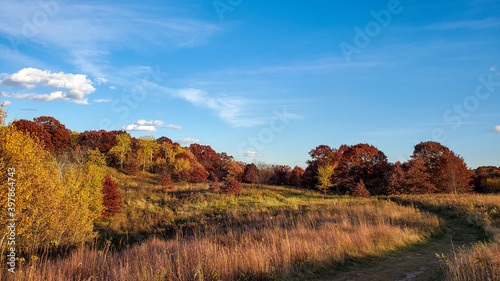 Minnesota Fall Colors from the Lebanon Hills Regional Park in Eagan, Minnesota.