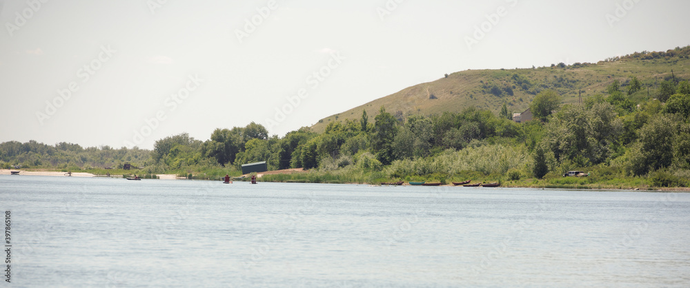 View of the Don river in the village of Razdorskaya View of the Don river in the village of Razdorskaya