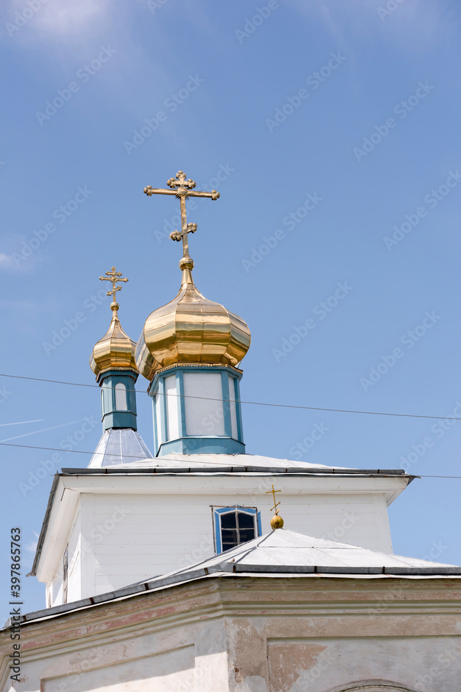 Church of the Nativity of the Blessed Virgin in the village of Konygin (1879) Church of the Nativity of the Blessed Virgin in the village of Konygin (1879)