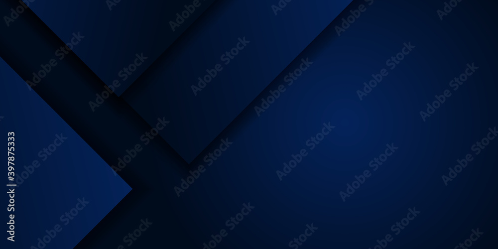 Blue abstract presentation background with modern business corporate concept