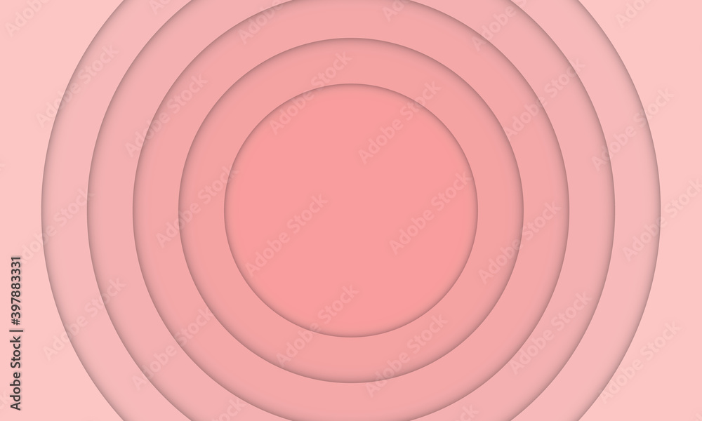 Abstract light pink paper cut style background. Abstract light pink paper cut style background.