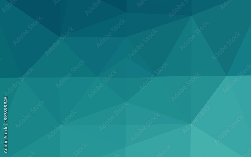 Light BLUE vector shining triangular template. Light BLUE vector shining triangular template.