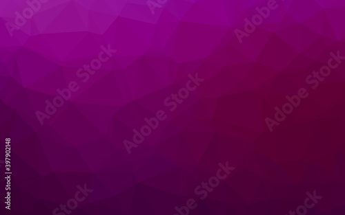 Light Purple vector blurry triangle texture.