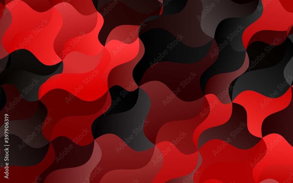 Light Red vector background with bent ribbons. Light Red vector background with bent ribbons.