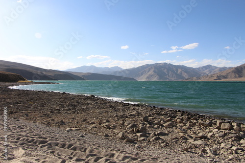 Bulunkul in the Pamir Highway, Tajikistan photo