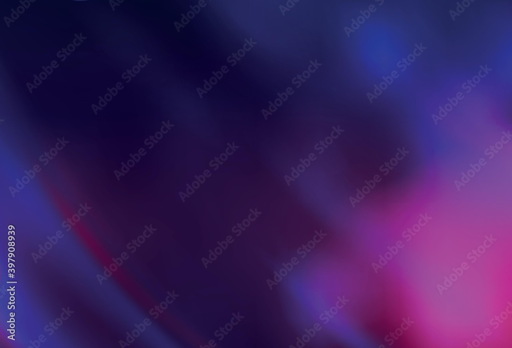 Naklejka premium Dark Purple vector colorful abstract background.
