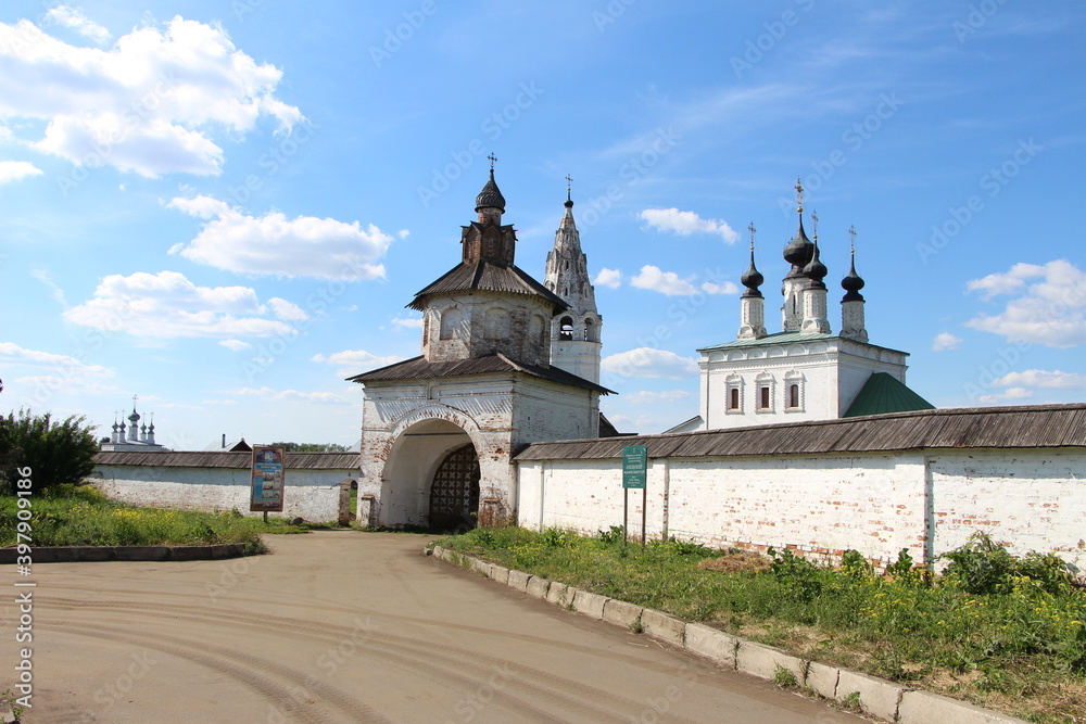 Suzdal, a beautiful town in the Golden Ring of Russia