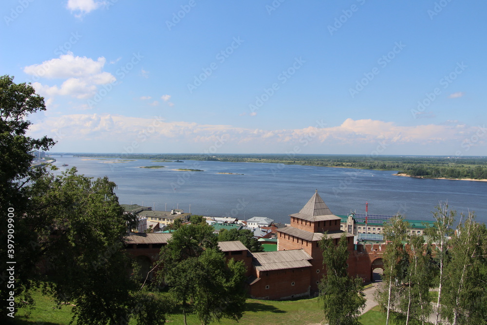 Nizhny Novgorod in summer 2018