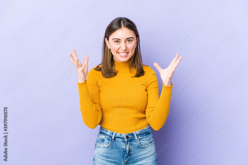 Young caucasian woman screaming with rage. Young caucasian woman screaming with rage.