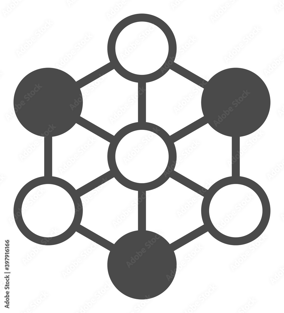 Blockchain icon with flat style. Isolated vector blockchain icon image on a white background. Blockchain icon with flat style. Isolated vector blockchain icon image on a white background.