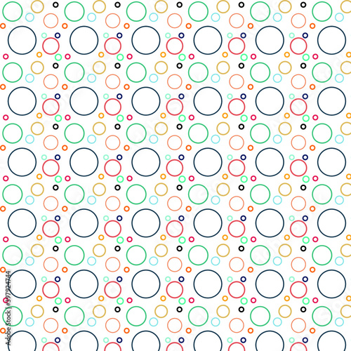 seamless background pattern with circles