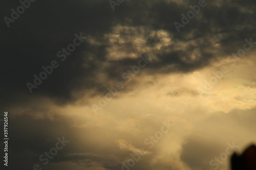 Clouds in the Brazilian's summer