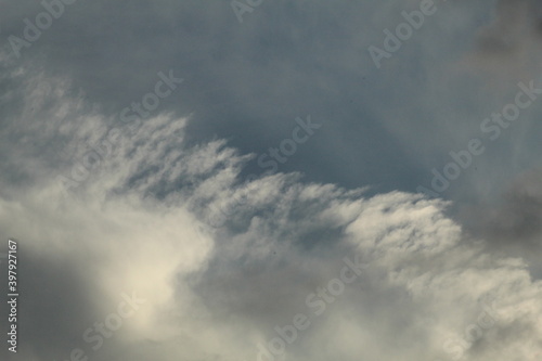 Clouds in the Brazilian's summer