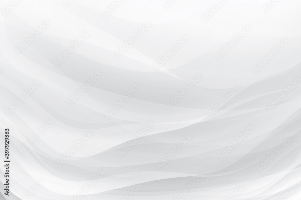 Fototapeta premium Abstract geometric white and gray color background. Vector, illustration. 