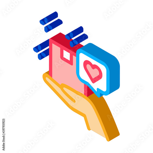 client good deal color icon vector. isometric client good deal sign. color isolated symbol illustration