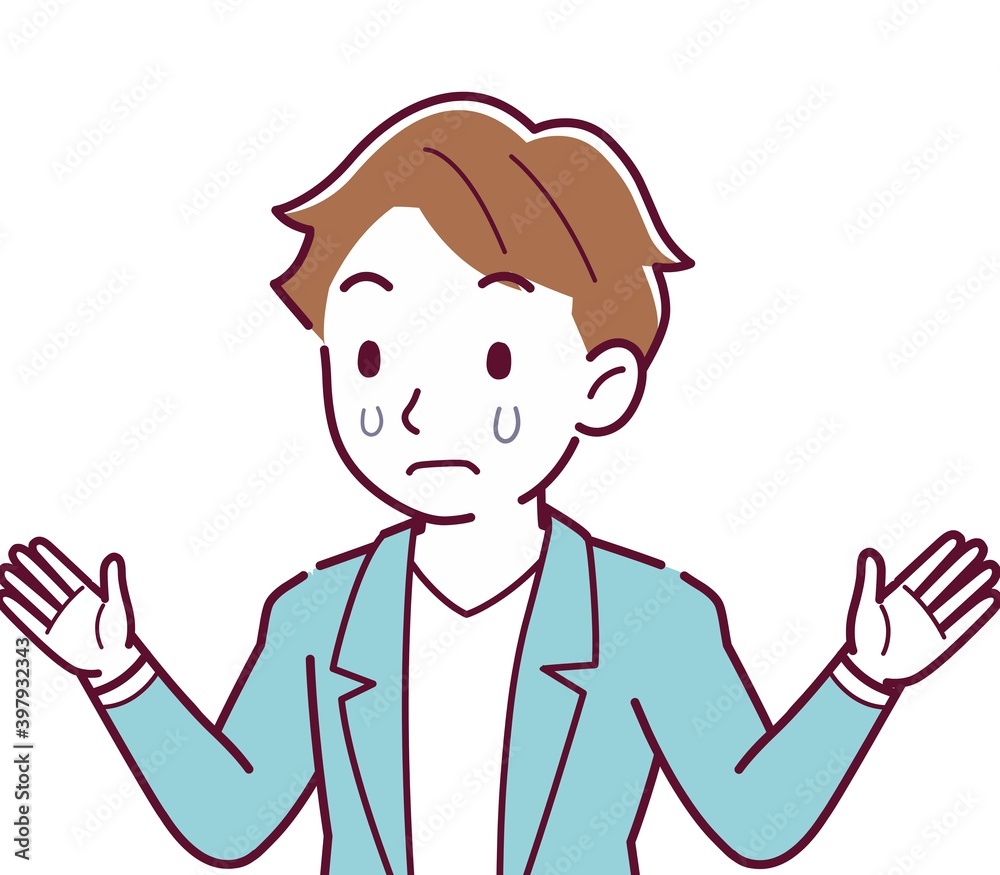 Young and naughty brown-haired man Young and naughty brown-haired man