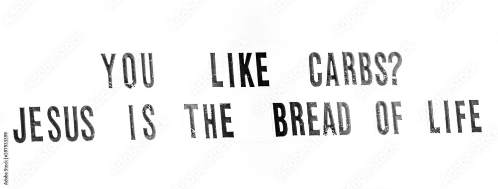 Obraz premium Jesus is the Bread of Life