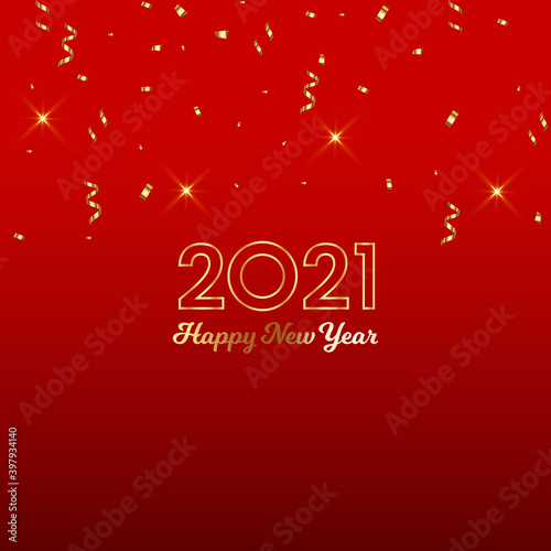 글리터 2021 해피뉴이어 추상적인 배경