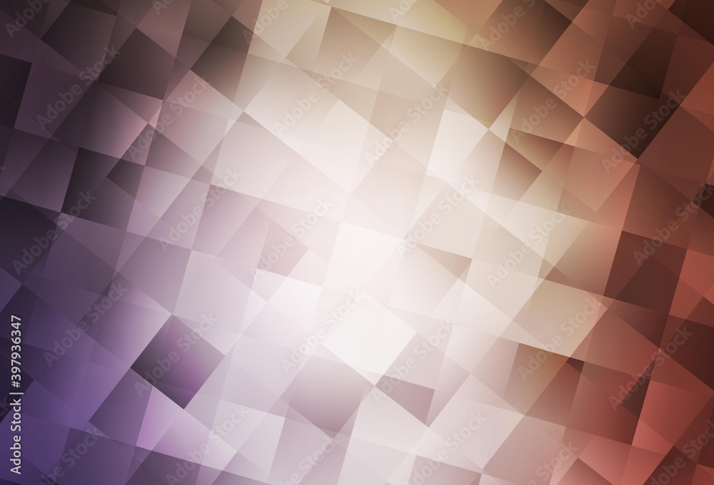 Obraz premium Light Purple, Pink vector texture in rectangular style.