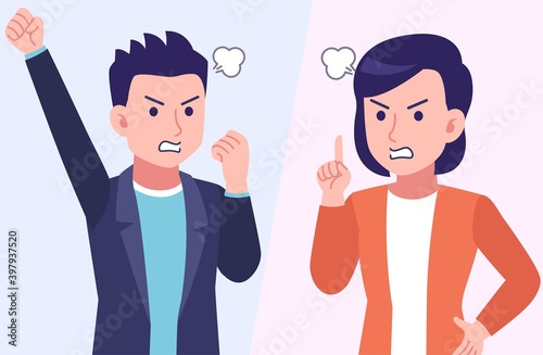 Young and healthy men and women with background