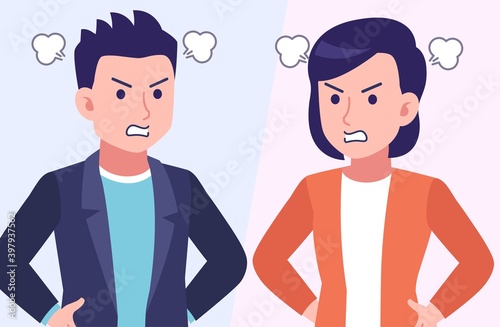 Young and healthy men and women with background