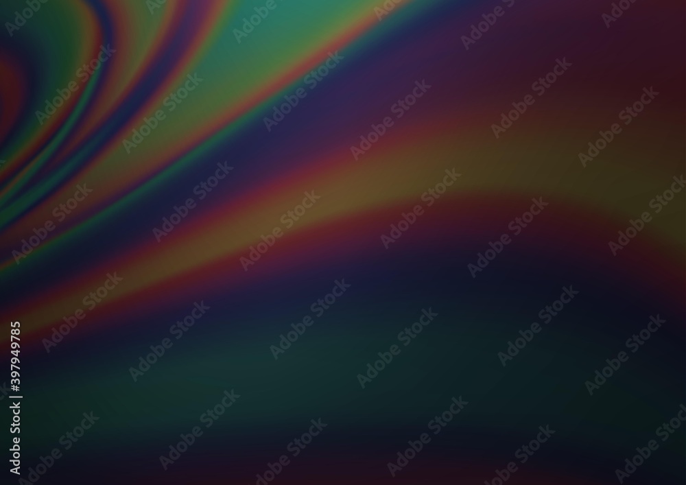Dark Silver, Gray vector abstract blurred background. Dark Silver, Gray vector abstract blurred background.