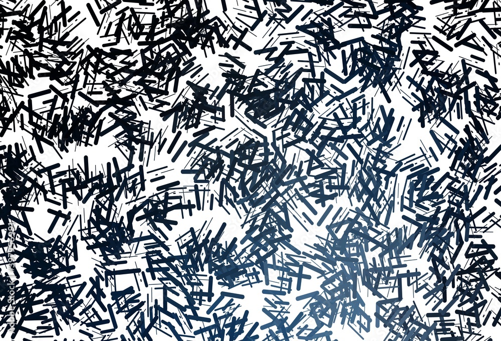 Dark blue vector backdrop with long lines. Dark blue vector backdrop with long lines.