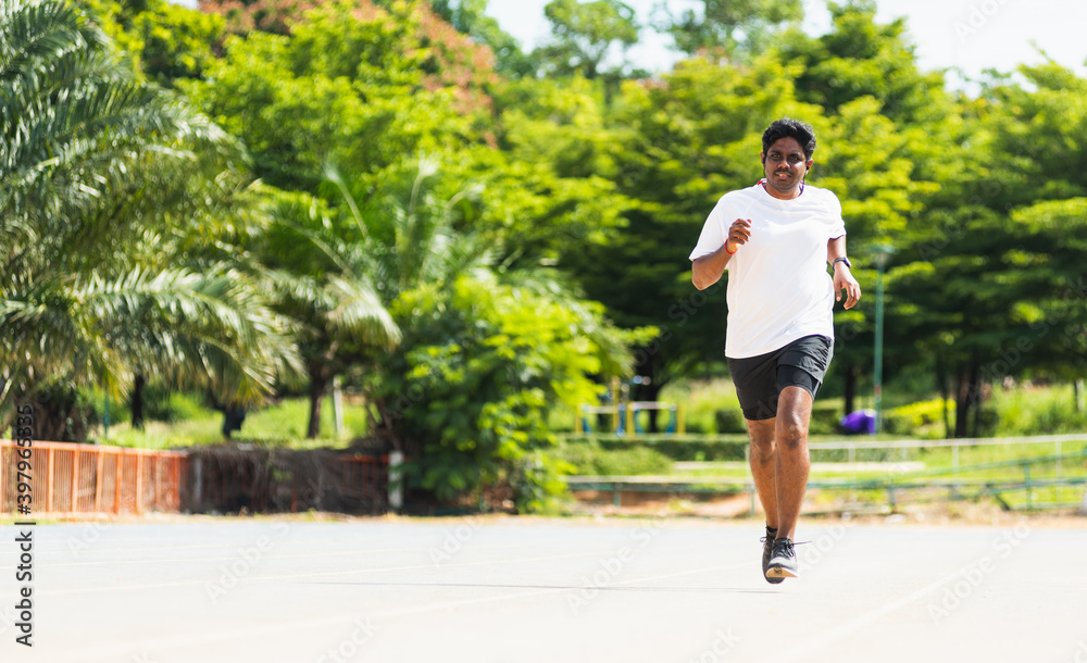 Asian young lifestyle athlete sport runner black man wear feet shoe active running training at the outdoor on the treadmill line road, healthy exercise workout Asian young lifestyle athlete sport runner black man wear feet shoe active running training at the outdoor on the treadmill line road, healthy exercise workout