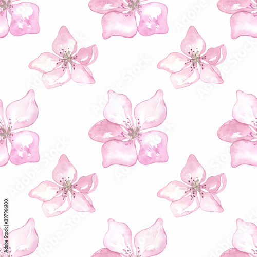 Watercolor seamless digital floral paper. Perfect for printing, textile, web design. Scrap paper, photo albums, various gift items and other creative uses.