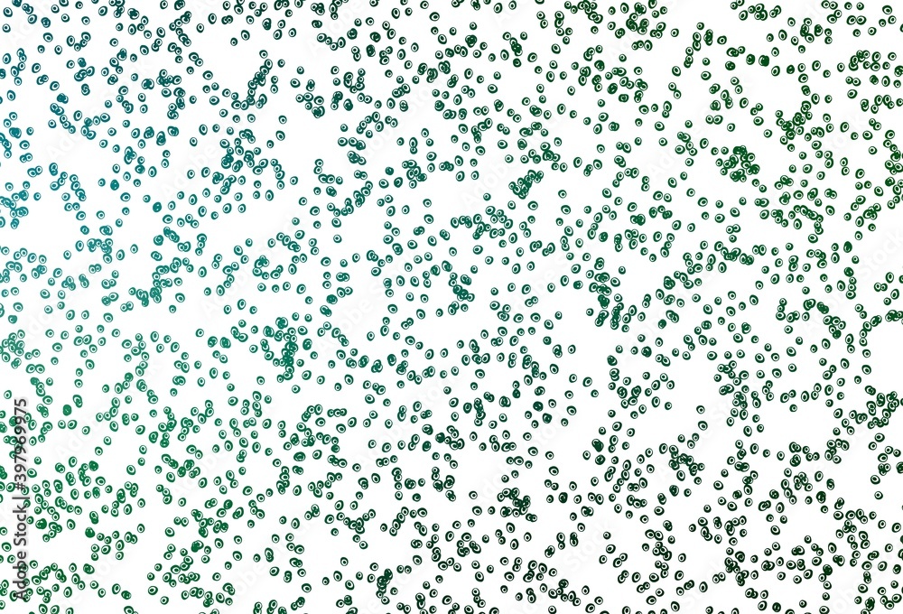 Light Blue, Green vector layout with circle shapes. Light Blue, Green vector layout with circle shapes.