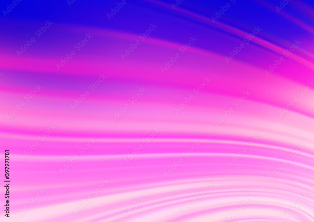 Obraz premium Light Pink, Blue vector abstract bright background.