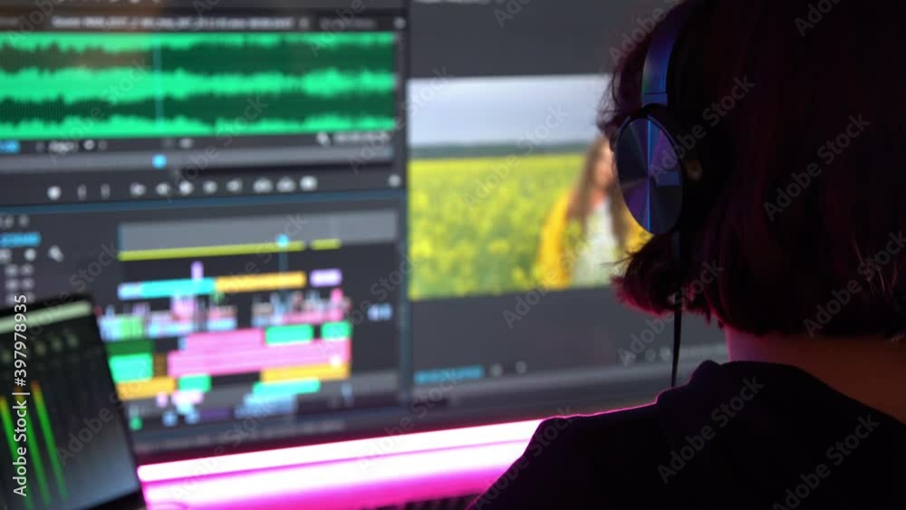 Video production. Video editing. Color Correction. Sound editing. Film