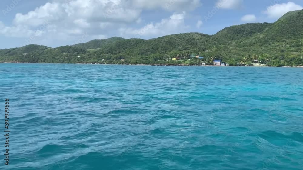 Coasts and Caribbean Sea on the island of Providencia Colombia before Hurricane Iota. Coasts and Caribbean Sea on the island of Providencia Colombia before Hurricane Iota.