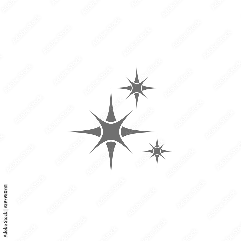 Obraz premium Star icon Template vector illustration design