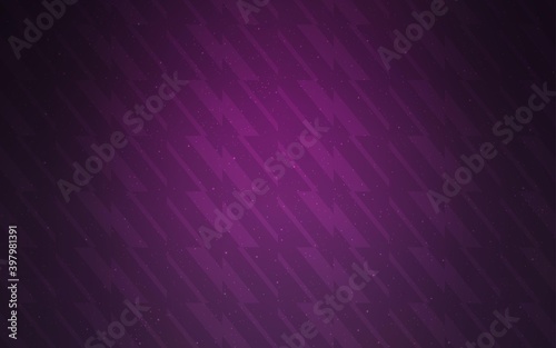 Dark Pink vector background with straight lines.