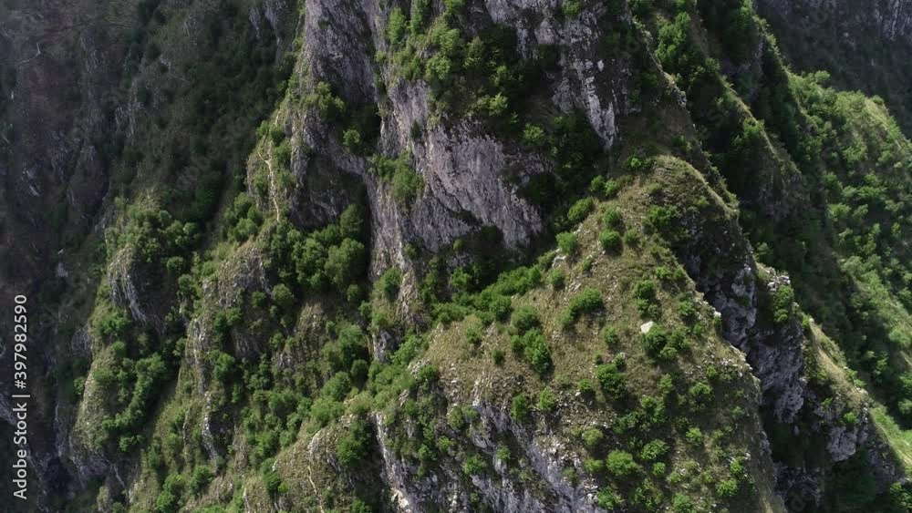 Aerial view of Alps in north of Italy during summer Aerial view of Alps in north of Italy during summer