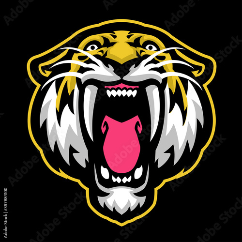 Roaring Sabretooth mascot