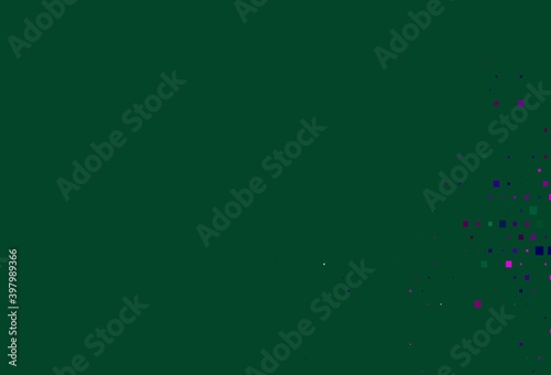 Light Multicolor, Rainbow vector layout with lines, rectangles.