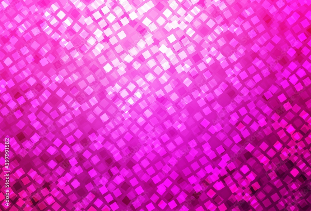 Light Pink vector background in polygonal style. Light Pink vector background in polygonal style.