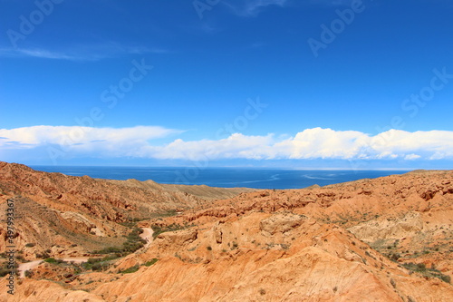 Skazka canyon (Fairy tale canyon) in Kyrgyzstan