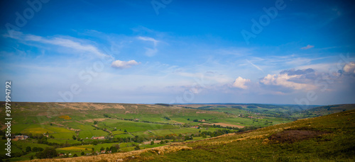 Valley view in North York Moors National Park   Yorkshire   United Kingdom