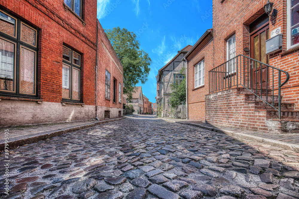 Fototapeta premium Laufenburg an der Elbe