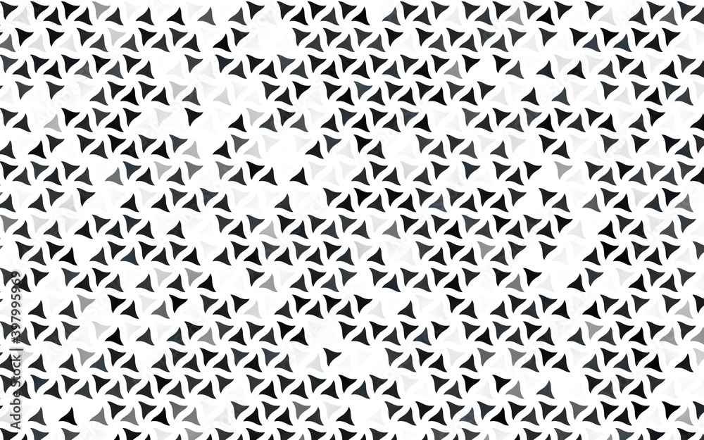 Light Black vector seamless layout with lines, triangles. Light Black vector seamless layout with lines, triangles.